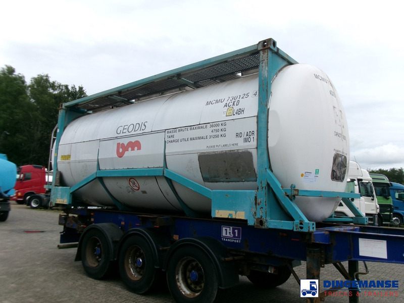 BSLT Chemical tank container inox L4BH / 20 ft / 30 m3 / IMO 1 - Opslagtank: afbeelding 2 BSLT Chemical tank container inox L4BH / 20 ft / 30 m3 / IMO 1 - Opslagtank: afbeelding 2