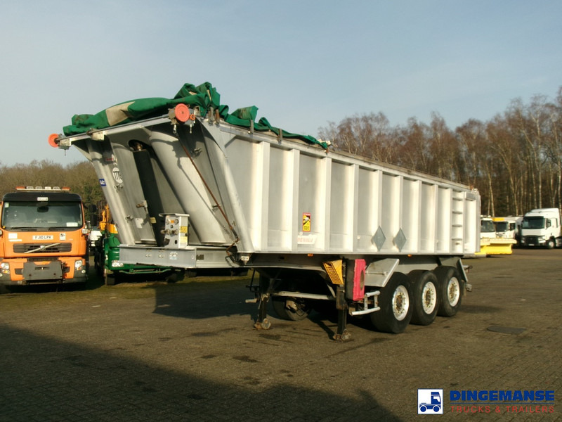 Benalu Tipper trailer alu 22 m3 + tarpaulin - Kipper oplegger: afbeelding 1 Benalu Tipper trailer alu 22 m3 + tarpaulin - Kipper oplegger: afbeelding 1
