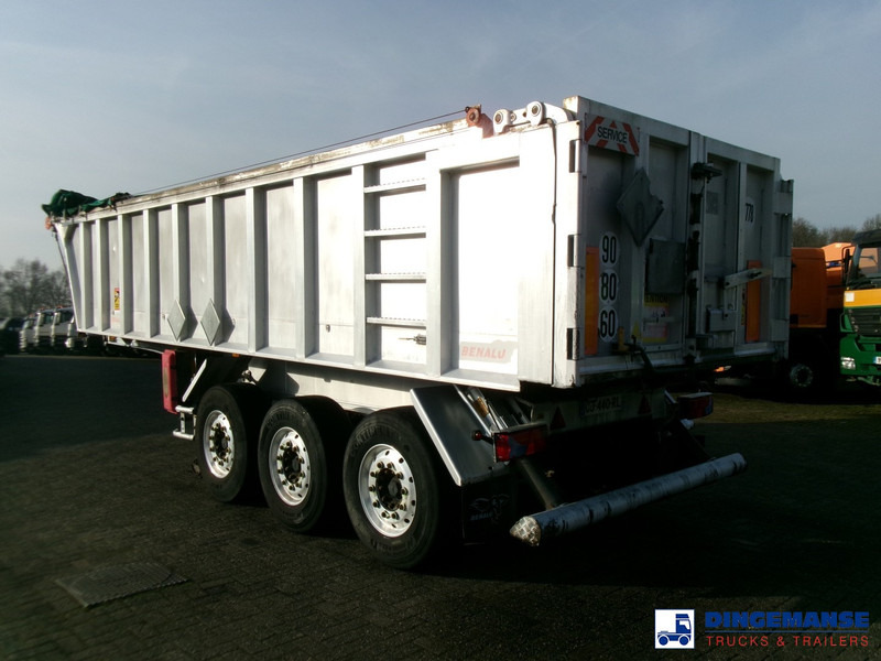 Benalu Tipper trailer alu 22 m3 + tarpaulin - Kipper oplegger: afbeelding 3 Benalu Tipper trailer alu 22 m3 + tarpaulin - Kipper oplegger: afbeelding 3