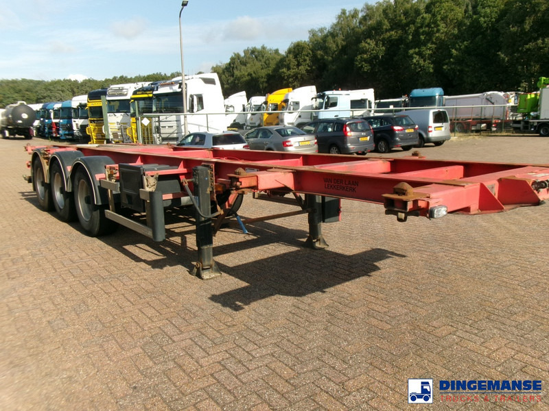Burg 3-axle container chassis 20,30 ft + ADR - Containertransporter/ Wissellaadbak vrachtwagen: afbeelding 2 Burg 3-axle container chassis 20,30 ft + ADR - Containertransporter/ Wissellaadbak vrachtwagen: afbeelding 2