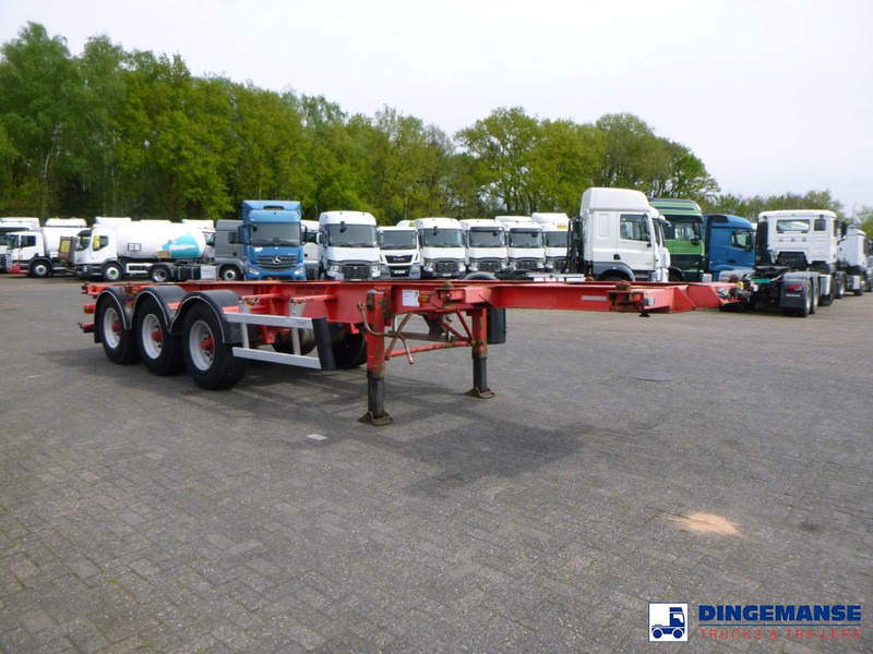 Burg 3-axle container chassis 20-30 ft - Containertransporter/ Wissellaadbak oplegger: afbeelding 2 Burg 3-axle container chassis 20-30 ft - Containertransporter/ Wissellaadbak oplegger: afbeelding 2