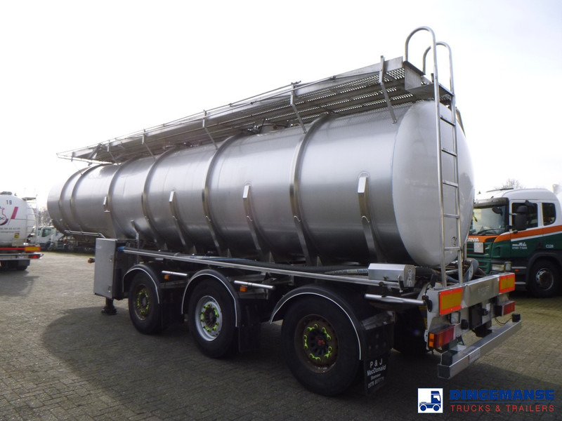 Burg Food tank inox 30.3 m3 / 3 comp - Tankoplegger: afbeelding 3 Burg Food tank inox 30.3 m3 / 3 comp - Tankoplegger: afbeelding 3