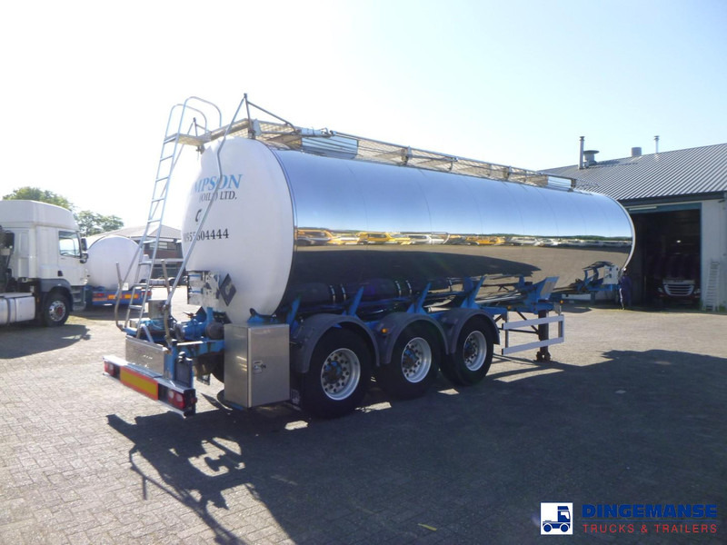 Clayton Chemical tank inox L4BN 37.5 m3 / 1 comp - Tankoplegger: afbeelding 4 Clayton Chemical tank inox L4BN 37.5 m3 / 1 comp - Tankoplegger: afbeelding 4