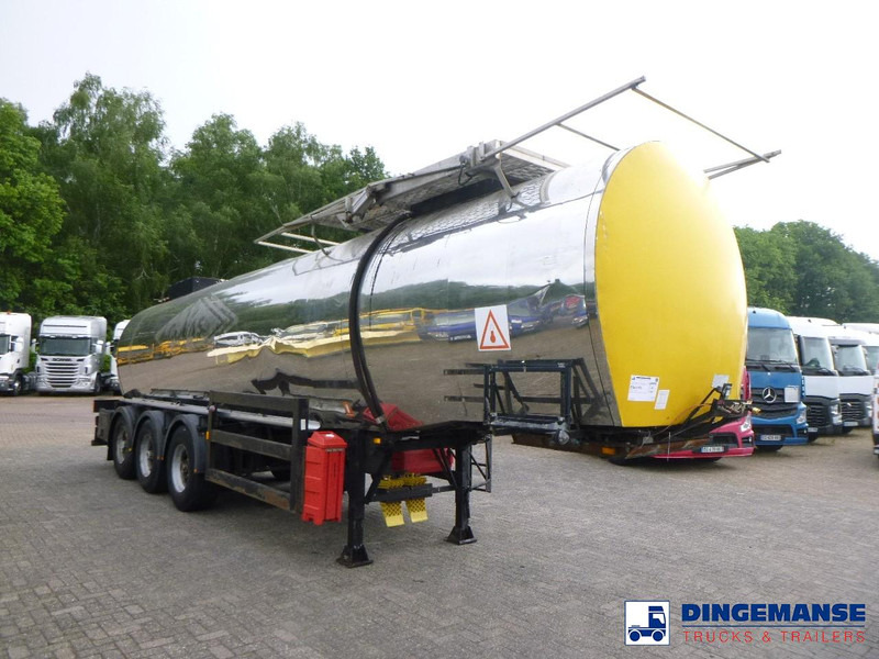 Crane Fruehauf Bitumen tank inox 28 m3 / 1 comp - Tankoplegger: afbeelding 2 Crane Fruehauf Bitumen tank inox 28 m3 / 1 comp - Tankoplegger: afbeelding 2
