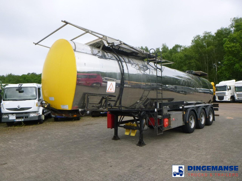 Crane Fruehauf Bitumen tank inox 28 m3 / 1 comp - Tankoplegger: afbeelding 1 Crane Fruehauf Bitumen tank inox 28 m3 / 1 comp - Tankoplegger: afbeelding 1