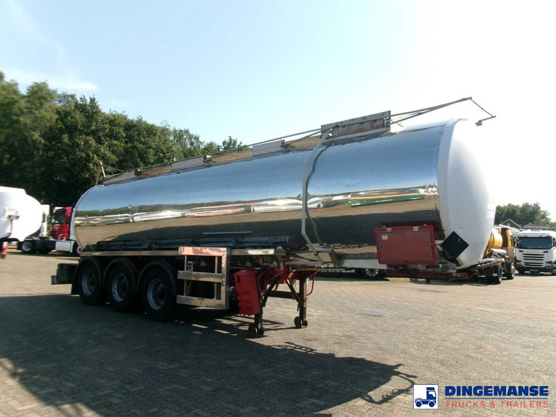 Crane Fruehauf Chemical ACID tank inox 30 m3 / 1 comp - Tankoplegger: afbeelding 2 Crane Fruehauf Chemical ACID tank inox 30 m3 / 1 comp - Tankoplegger: afbeelding 2