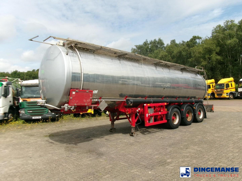 Crane Fruehauf Chemical ACID tank inox 30 m3 / 1 comp - Tankoplegger: afbeelding 1 Crane Fruehauf Chemical ACID tank inox 30 m3 / 1 comp - Tankoplegger: afbeelding 1
