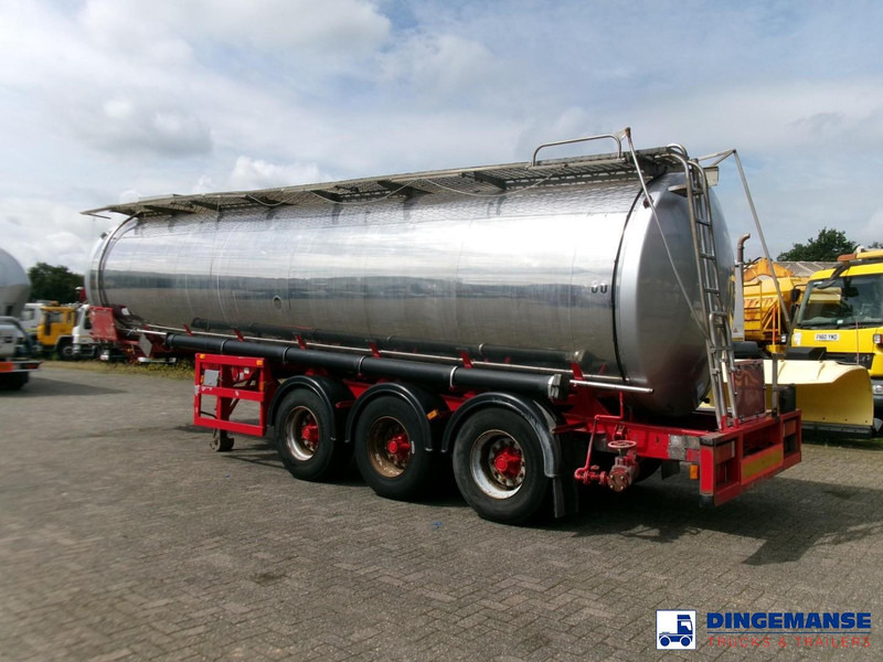 Crane Fruehauf Chemical ACID tank inox 30 m3 / 1 comp - Tankoplegger: afbeelding 4 Crane Fruehauf Chemical ACID tank inox 30 m3 / 1 comp - Tankoplegger: afbeelding 4