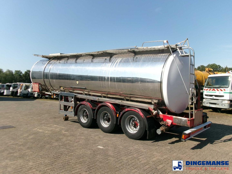 Crane Fruehauf Chemical ACID tank inox 30 m3 / 1 comp - Tankoplegger: afbeelding 3 Crane Fruehauf Chemical ACID tank inox 30 m3 / 1 comp - Tankoplegger: afbeelding 3