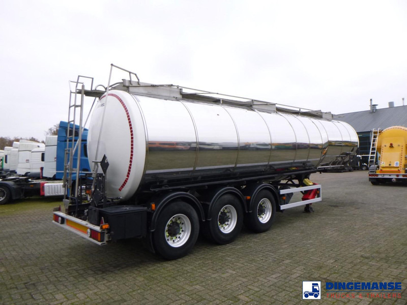Crane Fruehauf Chemical tank inox 32.8 m3 / 1 comp - Tankoplegger: afbeelding 4 Crane Fruehauf Chemical tank inox 32.8 m3 / 1 comp - Tankoplegger: afbeelding 4