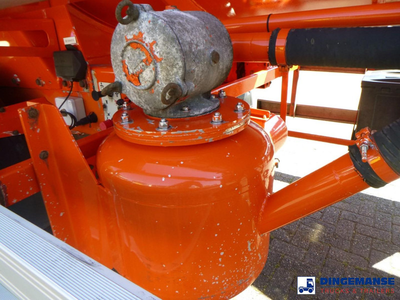 Tankoplegger Crossland Vacuum tank alu 33 m3 / 1 comp: afbeelding 13