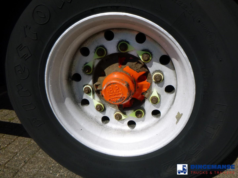 Tankoplegger Crossland Vacuum tank alu 33 m3 / 1 comp: afbeelding 7