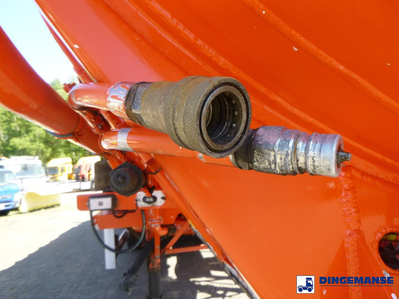 Tankoplegger Crossland Vacuum tank alu 33 m3 / 1 comp: afbeelding 16