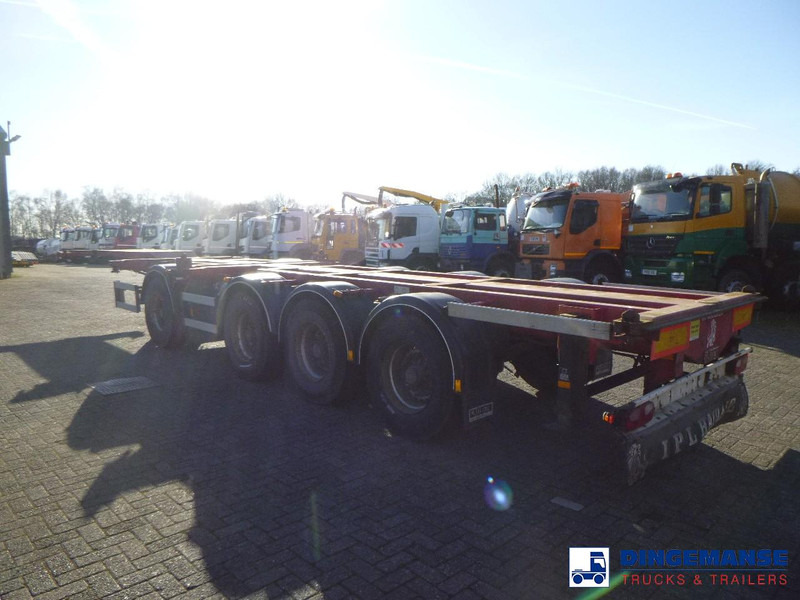 D-Tec 4-axle container combi trailer (3 + 1 axles) 20-30-40-45 ft - Containertransporter/ Wissellaadbak oplegger: afbeelding 3 D-Tec 4-axle container combi trailer (3 + 1 axles) 20-30-40-45 ft - Containertransporter/ Wissellaadbak oplegger: afbeelding 3