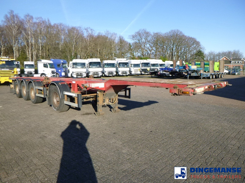D-Tec 4-axle container combi trailer (3 + 1 axles) 20-30-40-45 ft - Containertransporter/ Wissellaadbak vrachtwagen: afbeelding 2 D-Tec 4-axle container combi trailer (3 + 1 axles) 20-30-40-45 ft - Containertransporter/ Wissellaadbak vrachtwagen: afbeelding 2