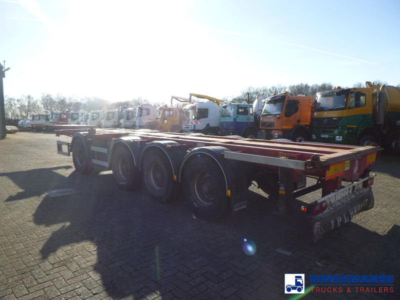 D-Tec 4-axle container combi trailer (3 + 1 axles) 20-30-40-45 ft - Containertransporter/ Wissellaadbak vrachtwagen: afbeelding 3 D-Tec 4-axle container combi trailer (3 + 1 axles) 20-30-40-45 ft - Containertransporter/ Wissellaadbak vrachtwagen: afbeelding 3