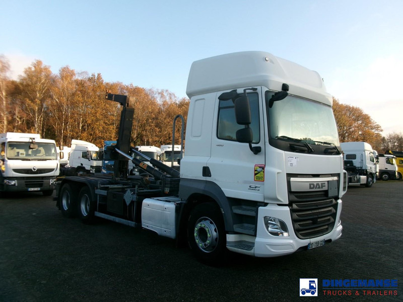 DAF CF 460 6x2 Euro 6 Hyva container hook 20 t - Haakarmsysteem vrachtwagen: afbeelding 2 DAF CF 460 6x2 Euro 6 Hyva container hook 20 t - Haakarmsysteem vrachtwagen: afbeelding 2