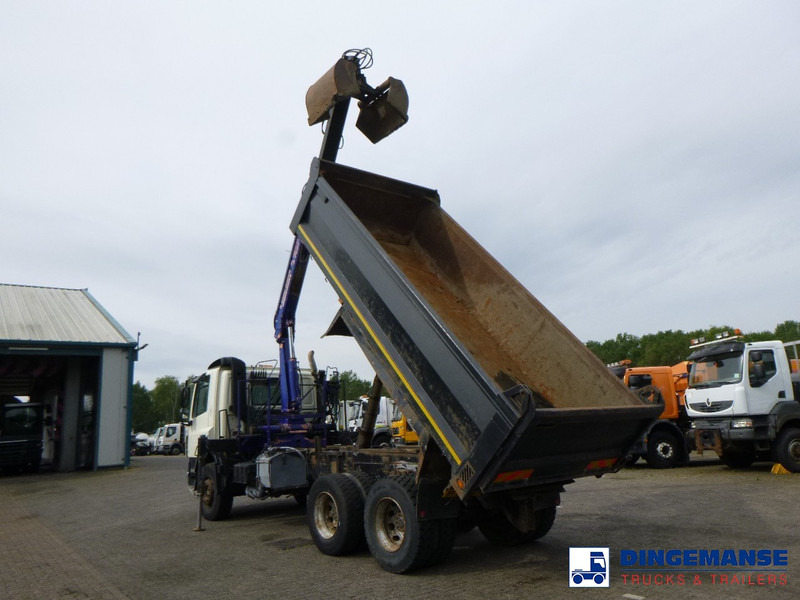 DAF CF 75.310 6x4 RHD tipper + HMF 1144 K-1 + grapple - Kraanwagen: afbeelding 3 DAF CF 75.310 6x4 RHD tipper + HMF 1144 K-1 + grapple - Kraanwagen: afbeelding 3