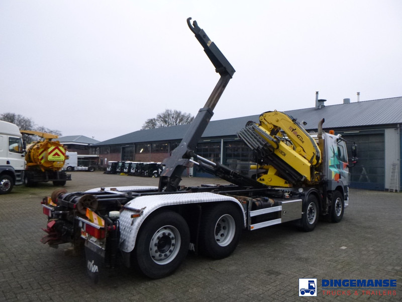 DAF CF 85.410 8x2 Hyva container hook + crane - Kraanwagen: afbeelding 3 DAF CF 85.410 8x2 Hyva container hook + crane - Kraanwagen: afbeelding 3