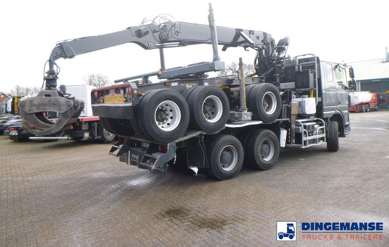 DAF XF 105.510 6x4 + Loglift F281S83 crane / timber truck + dolly - Houttransport, Kraanwagen: afbeelding 4 DAF XF 105.510 6x4 + Loglift F281S83 crane / timber truck + dolly - Houttransport, Kraanwagen: afbeelding 4