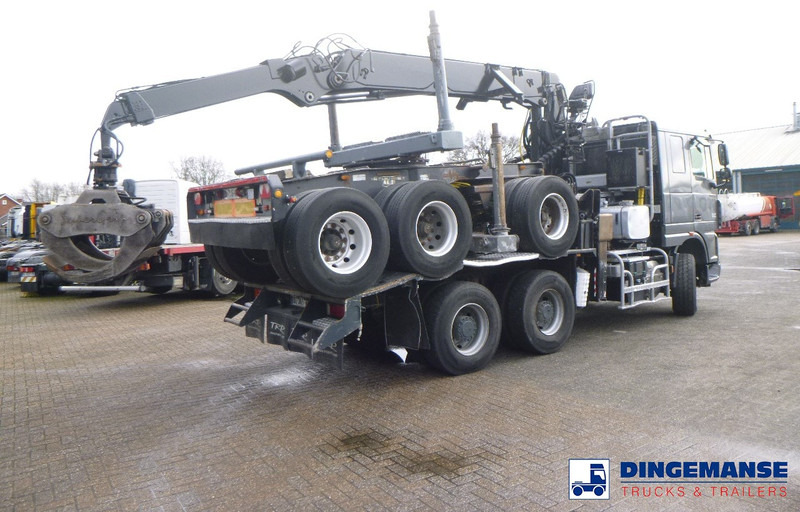 DAF XF 105.510 6x4 + Loglift F281S83 crane / timber truck + dolly - Kraanwagen: afbeelding 4 DAF XF 105.510 6x4 + Loglift F281S83 crane / timber truck + dolly - Kraanwagen: afbeelding 4