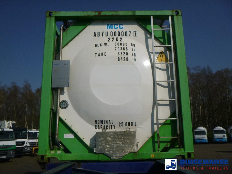 Danteco Food tank container inox 20 ft / 25 m3 / 1 comp - Opslagtank: afbeelding 5 Danteco Food tank container inox 20 ft / 25 m3 / 1 comp - Opslagtank: afbeelding 5