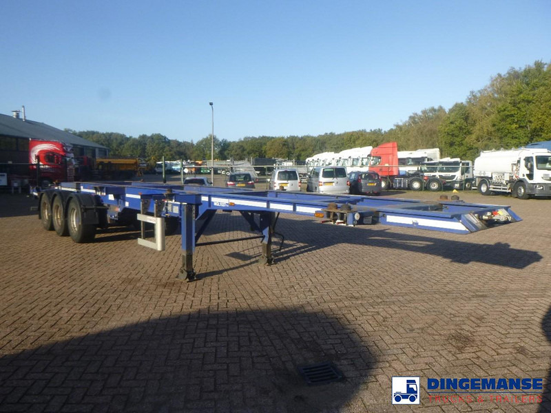 Dennison 3-axle container trailer 20-30-40-45 ft - Containertransporter/ Wissellaadbak oplegger: afbeelding 2 Dennison 3-axle container trailer 20-30-40-45 ft - Containertransporter/ Wissellaadbak oplegger: afbeelding 2