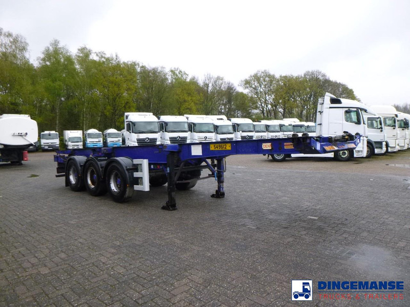 Dennison 3-axle container trailer 20-30-40-45 ft - Containertransporter/ Wissellaadbak oplegger: afbeelding 2 Dennison 3-axle container trailer 20-30-40-45 ft - Containertransporter/ Wissellaadbak oplegger: afbeelding 2