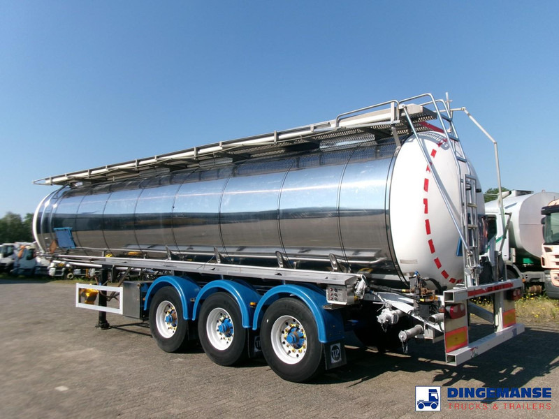 Feldbinder Chemical tank (non-ADR) inox 30 m3 / 1 comp + pump - Tankoplegger: afbeelding 4 Feldbinder Chemical tank (non-ADR) inox 30 m3 / 1 comp + pump - Tankoplegger: afbeelding 4
