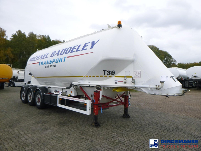 Feldbinder Powder tank alu 40 m3 / 1 comp - Tankoplegger: afbeelding 2 Feldbinder Powder tank alu 40 m3 / 1 comp - Tankoplegger: afbeelding 2