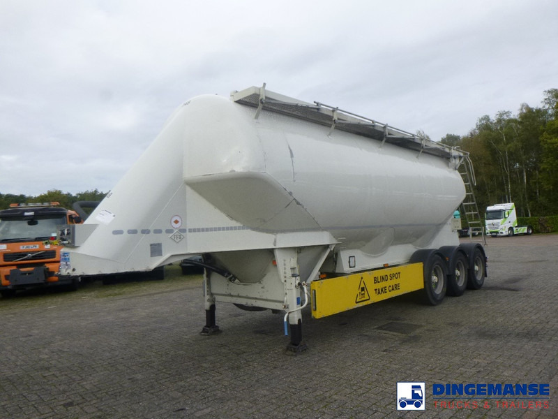 Feldbinder Powder tank alu 40 m3 / 1 comp + compressor - Tankoplegger: afbeelding 1 Feldbinder Powder tank alu 40 m3 / 1 comp + compressor - Tankoplegger: afbeelding 1
