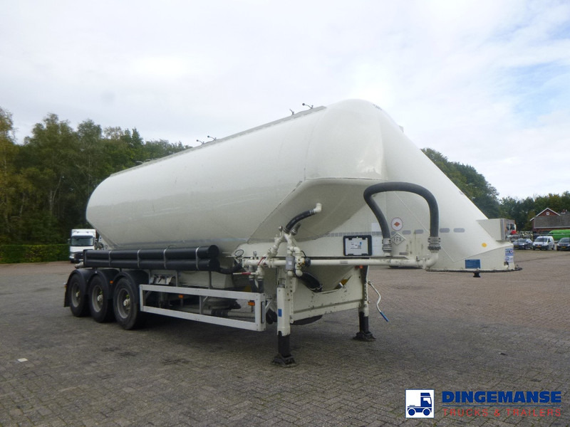 Feldbinder Powder tank alu 40 m3 / 1 comp + compressor - Tankoplegger: afbeelding 2 Feldbinder Powder tank alu 40 m3 / 1 comp + compressor - Tankoplegger: afbeelding 2