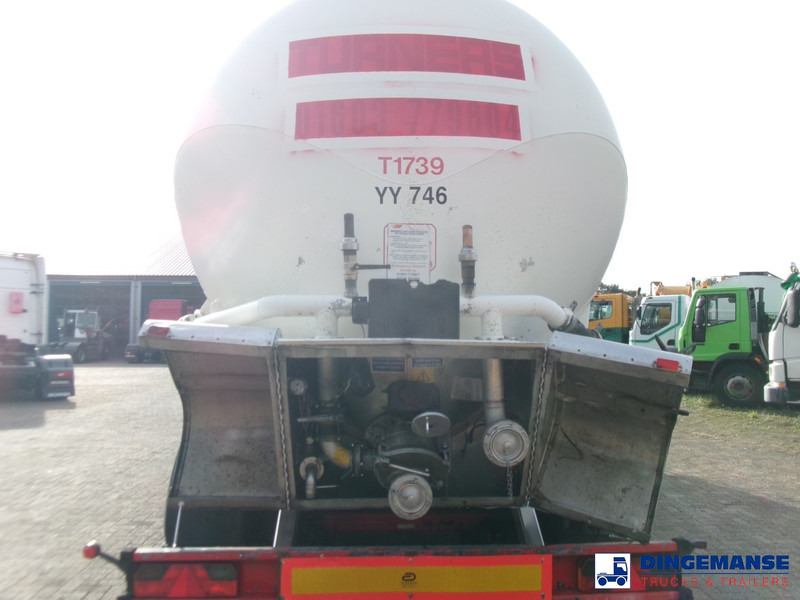 Tankoplegger Feldbinder Powder tank alu 41 m3 (tipping): afbeelding 10