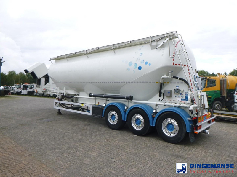Feldbinder Powder tank alu 50 m3 + compressor - Tankoplegger: afbeelding 3 Feldbinder Powder tank alu 50 m3 + compressor - Tankoplegger: afbeelding 3