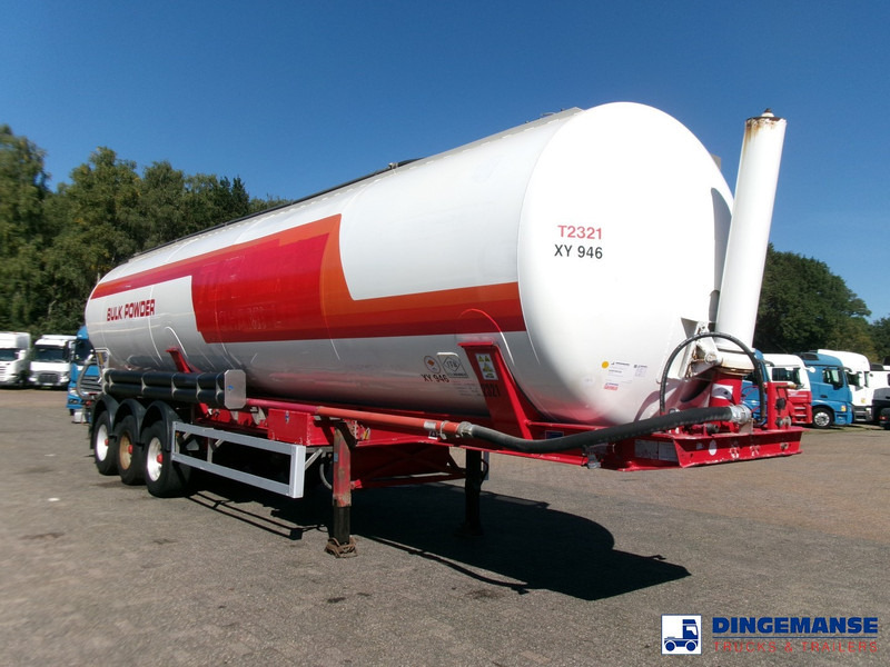 Feldbinder Powder tank alu (tipping) 60 m3 - Tankoplegger: afbeelding 2 Feldbinder Powder tank alu (tipping) 60 m3 - Tankoplegger: afbeelding 2