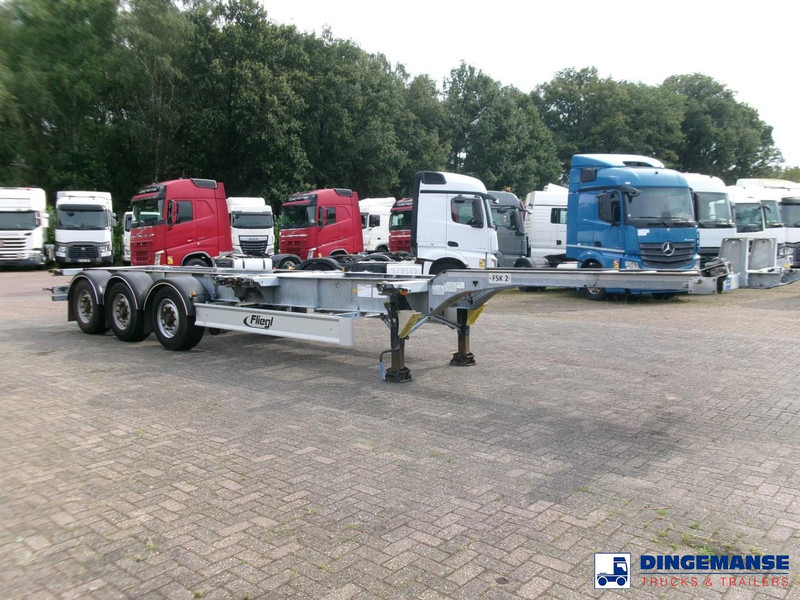 Fliegl 3-axle container trailer 45 ft - Containertransporter/ Wissellaadbak oplegger: afbeelding 2 Fliegl 3-axle container trailer 45 ft - Containertransporter/ Wissellaadbak oplegger: afbeelding 2