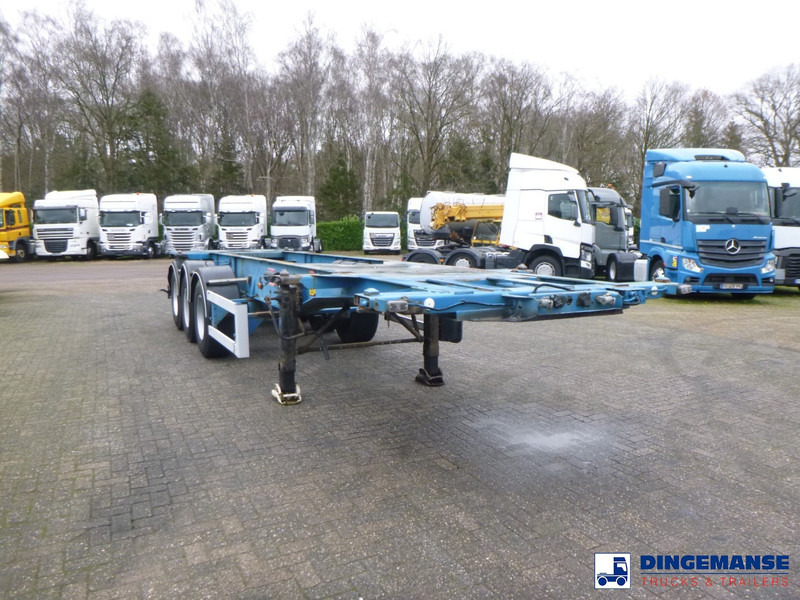 Fruehauf 3-axle container chassis 20, 30 ft - Containertransporter/ Wissellaadbak vrachtwagen: afbeelding 2 Fruehauf 3-axle container chassis 20, 30 ft - Containertransporter/ Wissellaadbak vrachtwagen: afbeelding 2