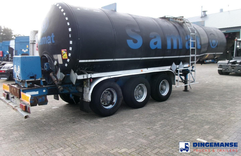 Fruehauf Bitumen tank inox 31 m3 / 1 comp + mixer & engine - Tankoplegger: afbeelding 4 Fruehauf Bitumen tank inox 31 m3 / 1 comp + mixer & engine - Tankoplegger: afbeelding 4