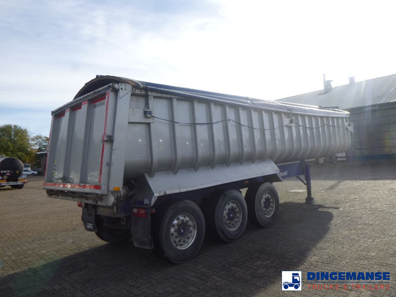 Fruehauf Tipper trailer alu 35 m3 + tarpaulin - Kipper oplegger: afbeelding 4 Fruehauf Tipper trailer alu 35 m3 + tarpaulin - Kipper oplegger: afbeelding 4