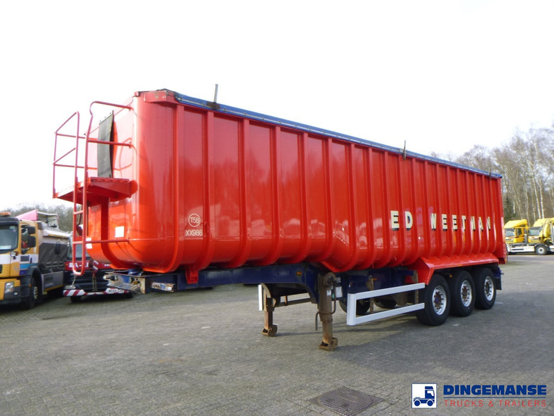 Fruehauf Tipper trailer alu 52 m3 + tarpaulin - Kipper oplegger: afbeelding 1 Fruehauf Tipper trailer alu 52 m3 + tarpaulin - Kipper oplegger: afbeelding 1