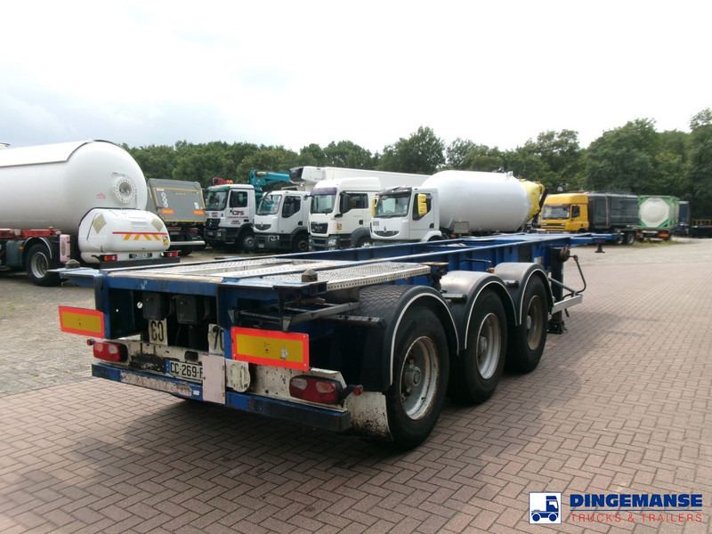 GENERAL TRAILERS 3-axle container trailer 20-25-30 ft - Containertransporter/ Wissellaadbak vrachtwagen: afbeelding 4 GENERAL TRAILERS 3-axle container trailer 20-25-30 ft - Containertransporter/ Wissellaadbak vrachtwagen: afbeelding 4
