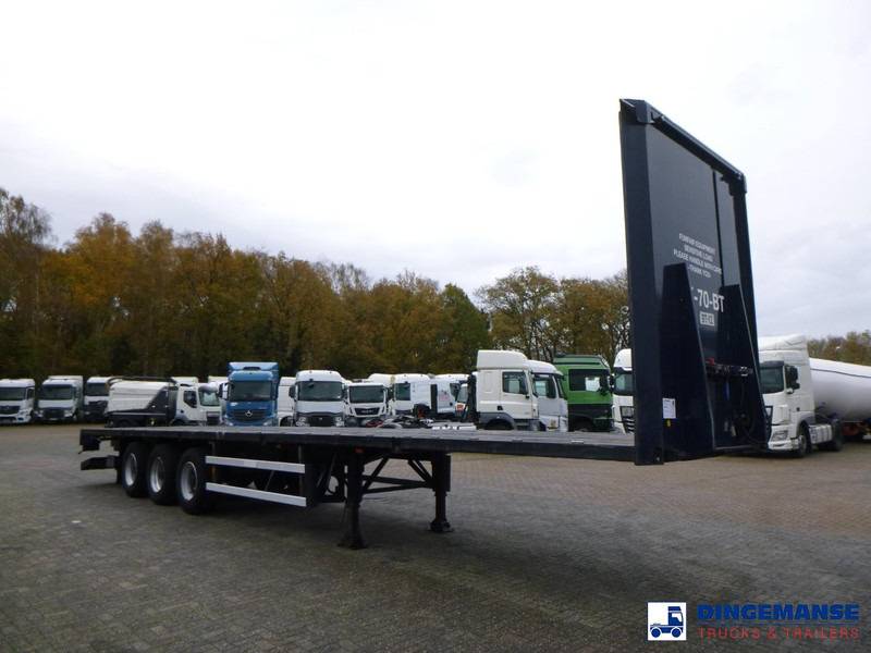 Groenewegen 3-axle platform trailer DRO-12-27 39 t - Open bak met boorden oplegger: afbeelding 2 Groenewegen 3-axle platform trailer DRO-12-27 39 t - Open bak met boorden oplegger: afbeelding 2