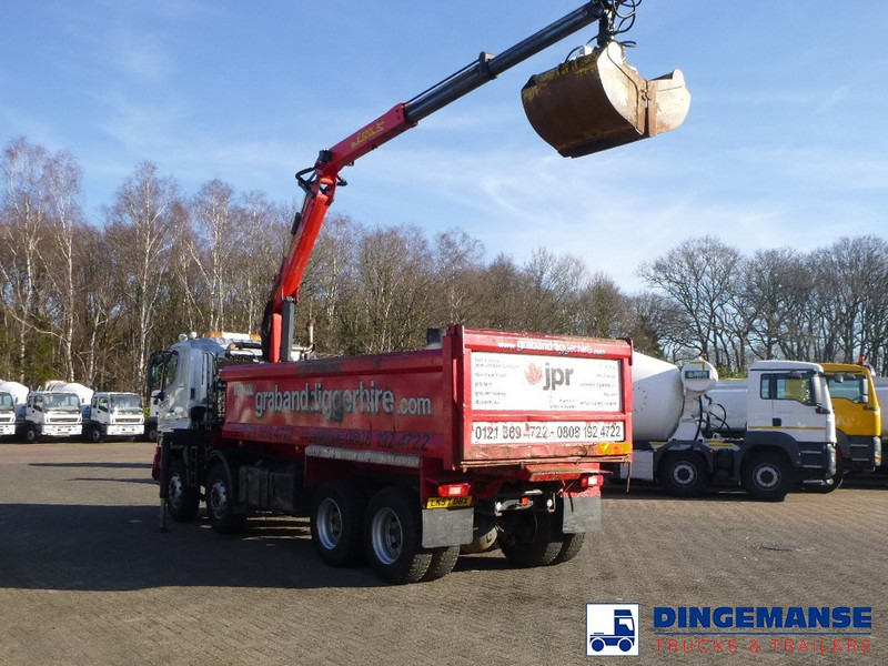 Hino FY1EUKA 8x4 tipper RHD + Palfinger E120L + grapple - Kraanwagen: afbeelding 4 Hino FY1EUKA 8x4 tipper RHD + Palfinger E120L + grapple - Kraanwagen: afbeelding 4