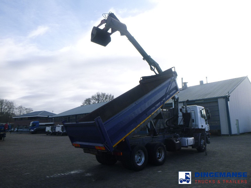 Iveco AD260T33 6X4 RHD tipper + HMF crane - Kraanwagen: afbeelding 4 Iveco AD260T33 6X4 RHD tipper + HMF crane - Kraanwagen: afbeelding 4