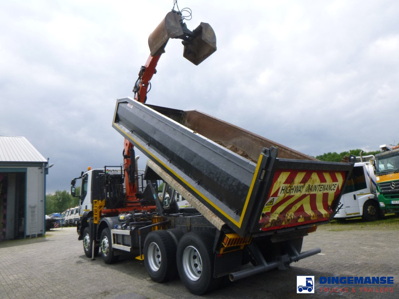 Iveco Trakker 360 Euro 6 8x4 RHD tipper + Atlas 130.2VGL - Kraanwagen: afbeelding 3 Iveco Trakker 360 Euro 6 8x4 RHD tipper + Atlas 130.2VGL - Kraanwagen: afbeelding 3