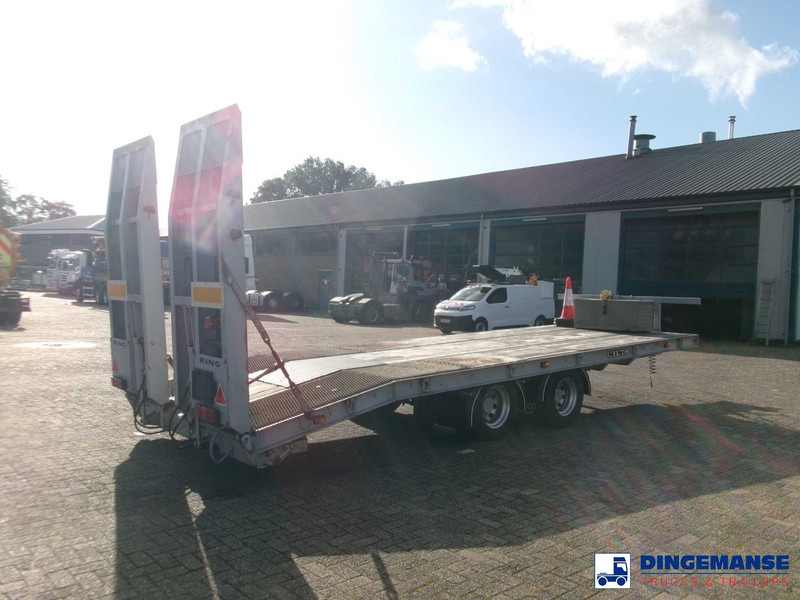 KING 2-axle platform drawbar trailer 14t + ramps - Open/ Plateau aanhangwagen: afbeelding 4 KING 2-axle platform drawbar trailer 14t + ramps - Open/ Plateau aanhangwagen: afbeelding 4