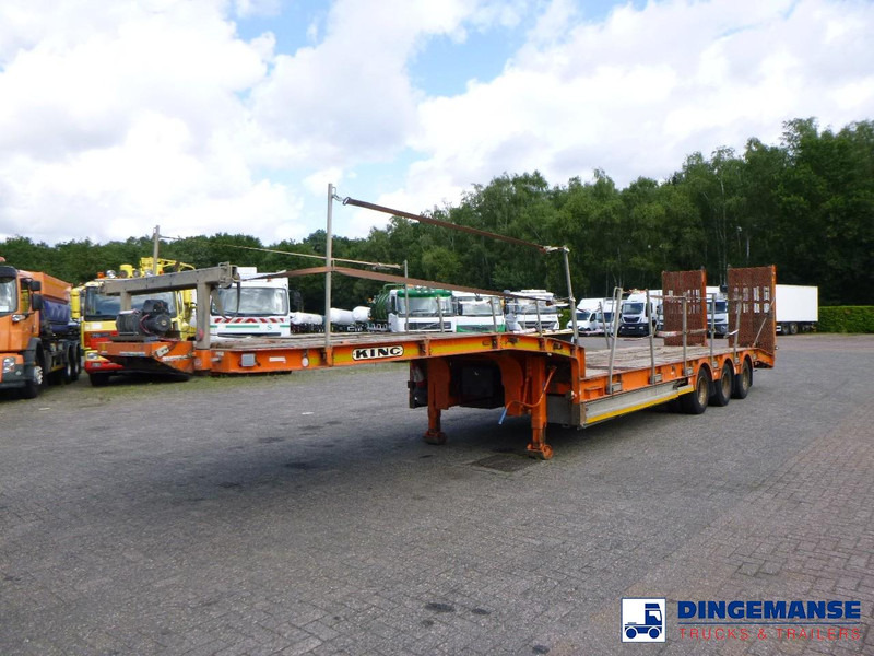 KING 3-axle semi-lowbed trailer 44T + ramps - Dieplader oplegger: afbeelding 1 KING 3-axle semi-lowbed trailer 44T + ramps - Dieplader oplegger: afbeelding 1