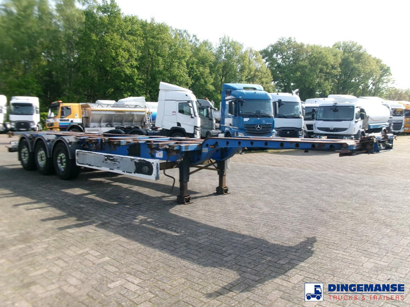 Krone 3-axle container trailer 20-30-40-45 ft SDC27 - Containertransporter/ Wissellaadbak oplegger: afbeelding 2 Krone 3-axle container trailer 20-30-40-45 ft SDC27 - Containertransporter/ Wissellaadbak oplegger: afbeelding 2