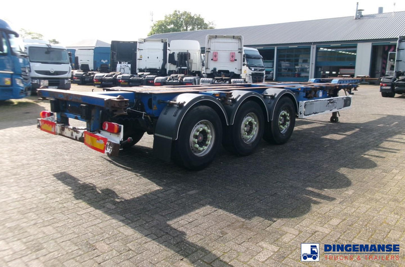 Krone 3-axle container trailer 20-30-40-45 ft SDC27 - Containertransporter/ Wissellaadbak oplegger: afbeelding 4 Krone 3-axle container trailer 20-30-40-45 ft SDC27 - Containertransporter/ Wissellaadbak oplegger: afbeelding 4