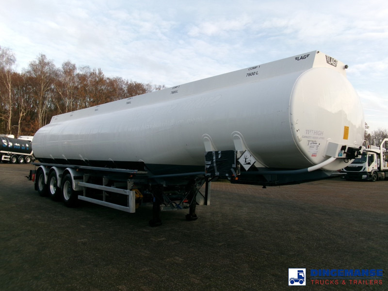 LAG Fuel tank alu 45.2 m3 / 6 comp + pump - Tankoplegger: afbeelding 2 LAG Fuel tank alu 45.2 m3 / 6 comp + pump - Tankoplegger: afbeelding 2